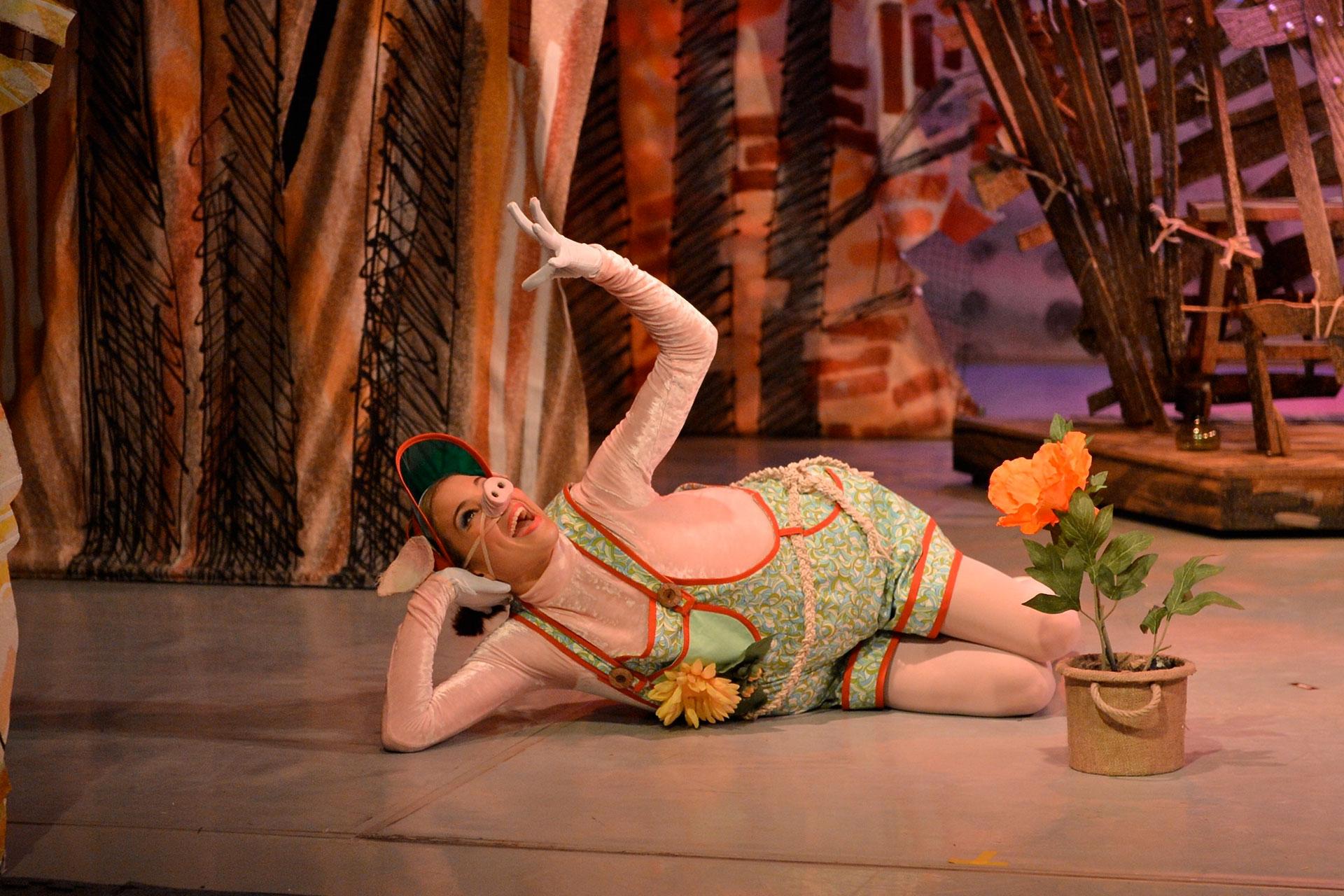 Stick Pigs is very happy