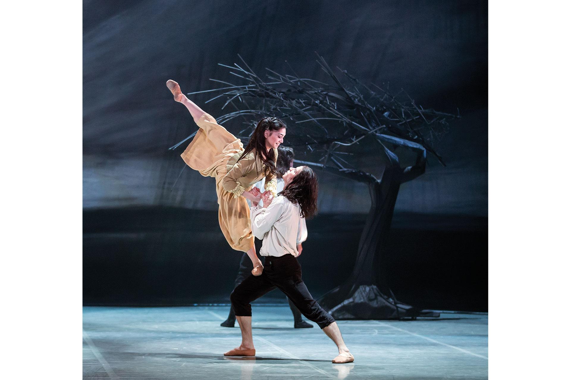 THE YOUNG Cathy and Heathcliff play and frolic on the moors, a time to be treasured